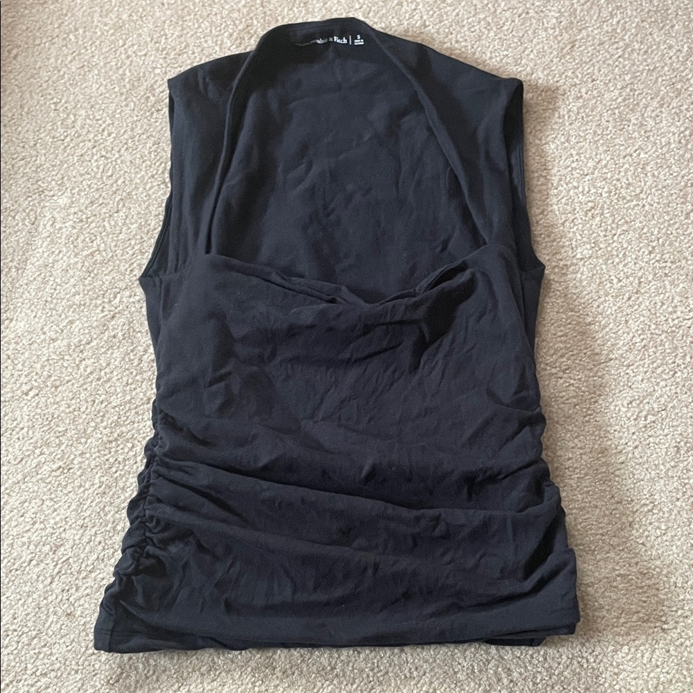 Abercrombie & Fitch Black Tank Top